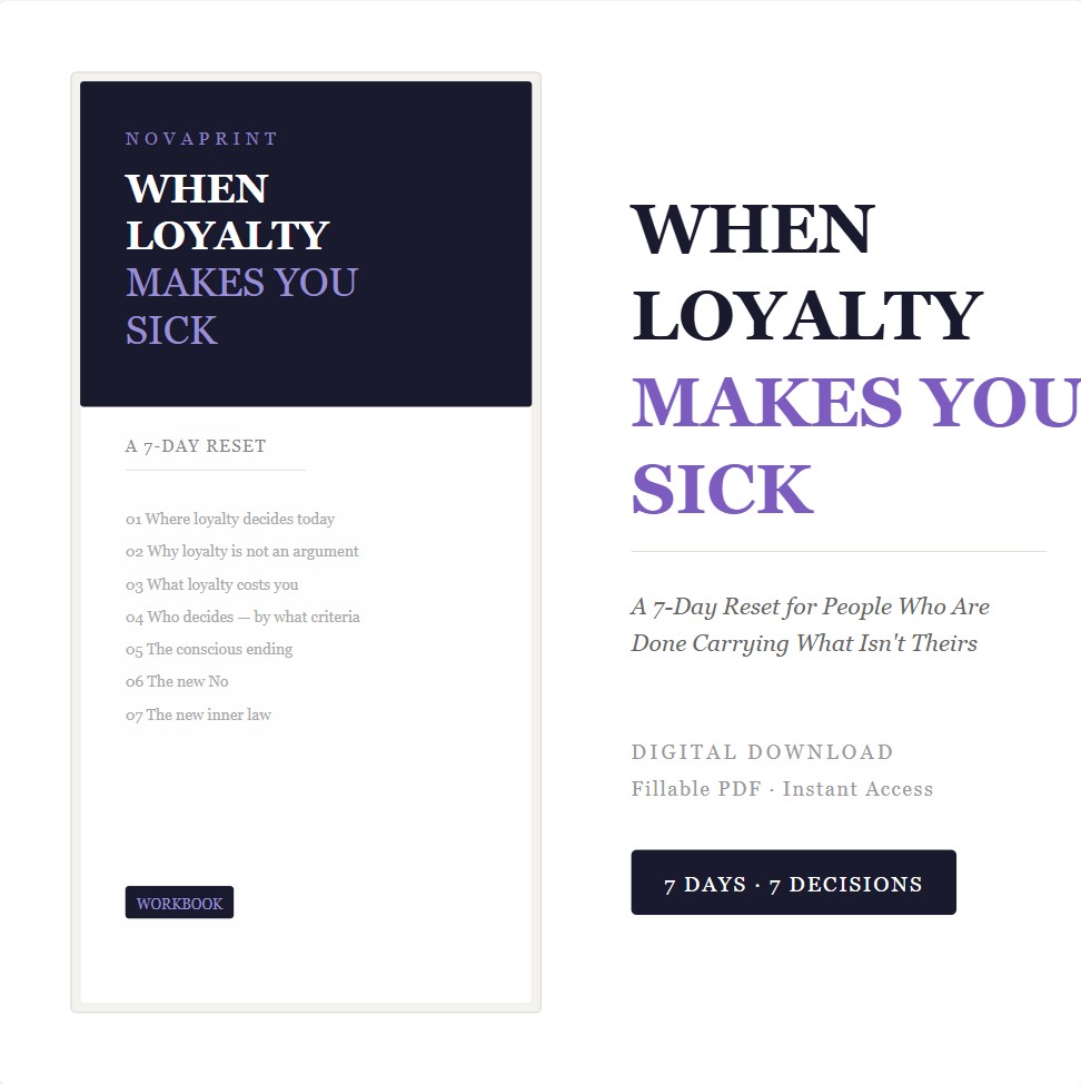 When Loyalty Makes You Sick